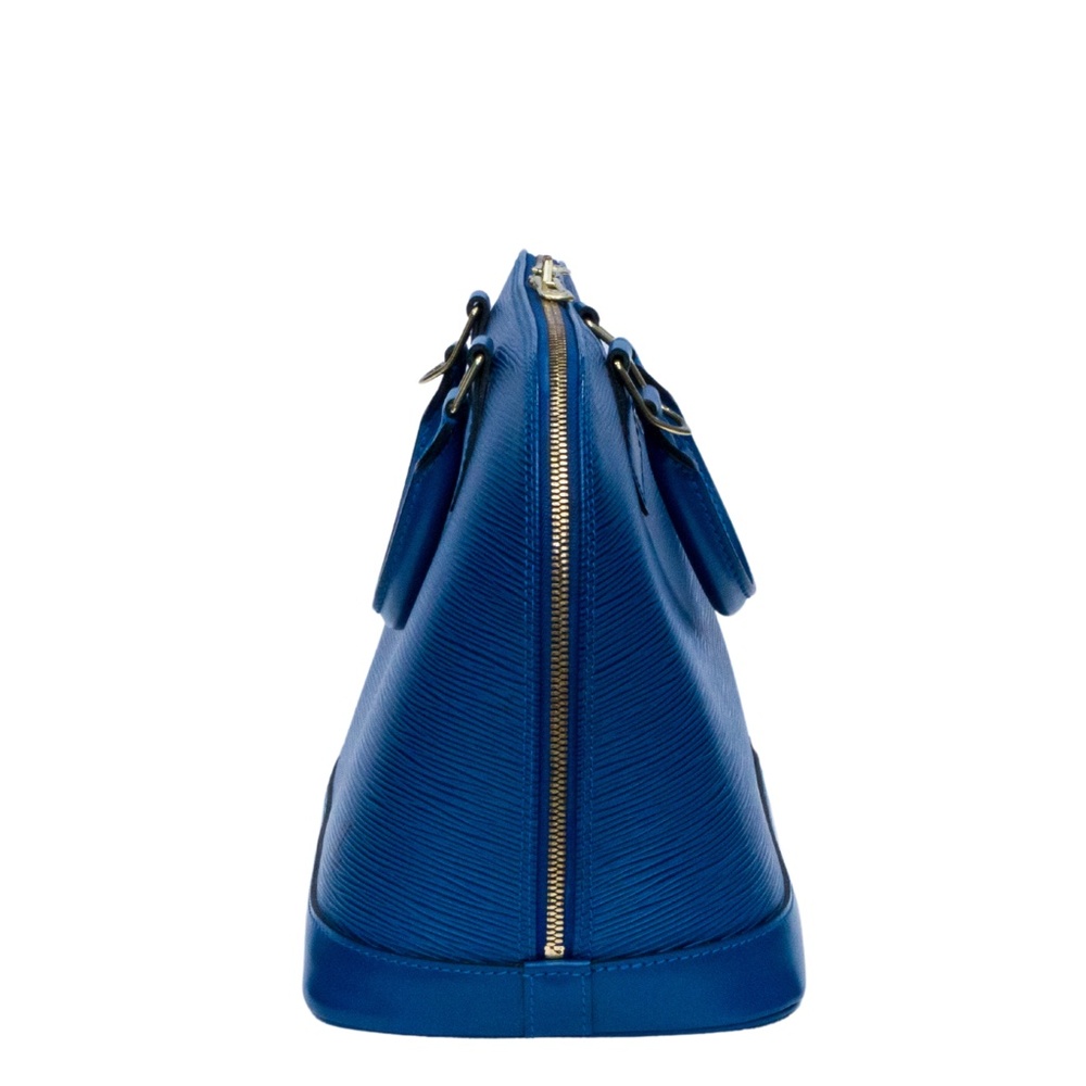 LOUIS VUITTON TOLEDO BLUE EPI ALMA PM HANDBAG AR1927 - Picture 2 of 7